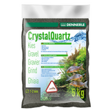 Dennerle Crystal Quartz Gravel Diamond Black 5kg